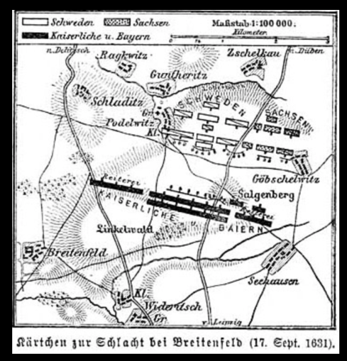 Im Heft Abb. 6: Darstellung 1631 im Jahre 1885, oben rechts die fragliche Gegend des Referenzweges